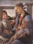 Sandro Botticelli Our Lady of the Son and the Angels Sweden oil painting artist